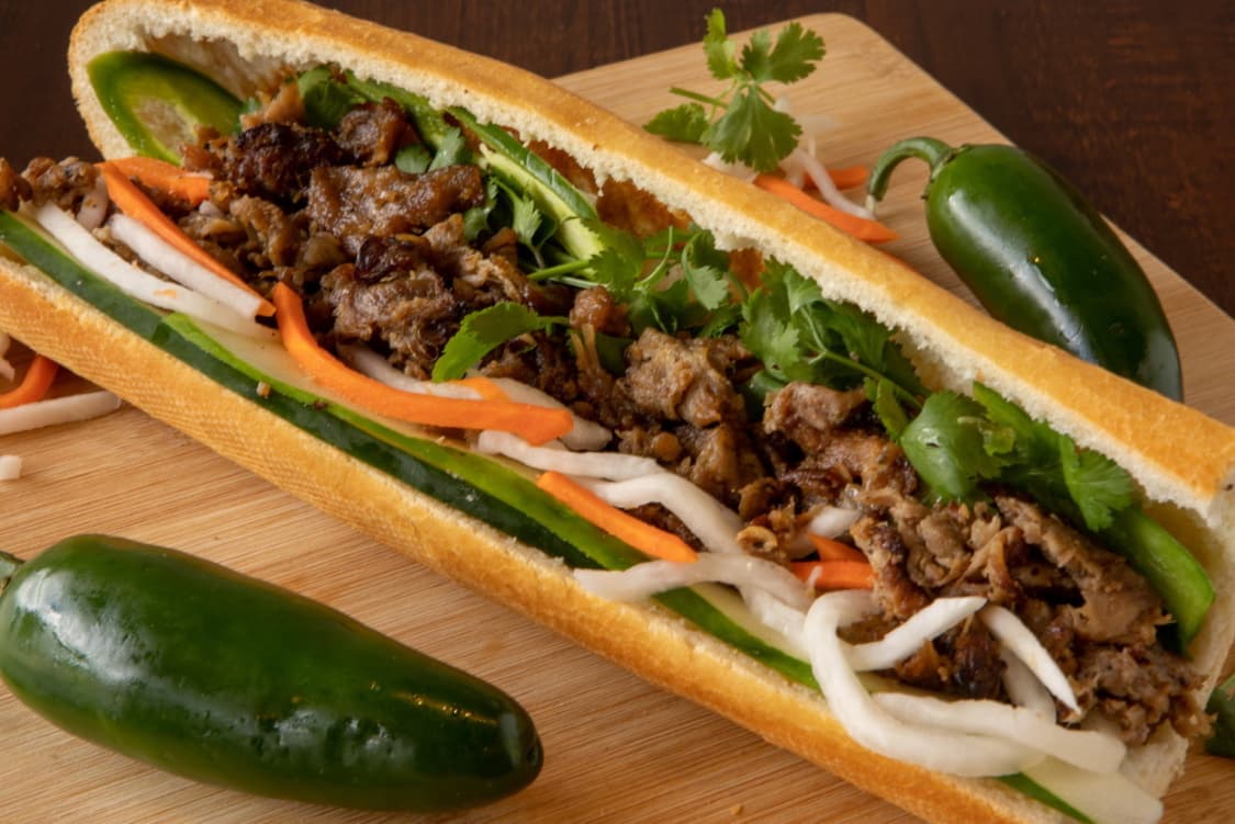 Grilled Pork Banh Mi
